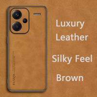 Teléfono de cuero retro para Xiaomi Redmi Note 13 Pro+ Plus 5G, funda protectora a prueba de golpes y prevención de caídas - details 4