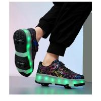 Zapatillas de Skate LED para Niños Calzado Deportivo de Patinaje Desmontable para Primavera/Verano - details 16