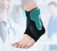 Tcare Soporte de Tobillo Cubierta Fija para Tobillo Postoperatorio para Rehabilitación, Protección Antisprain, Inversión de Tobillo - details 0