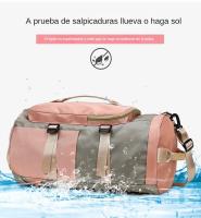 Bolsa De Viaje Impermeable para Deportes Y Fitness, Mochila De Gran Capacidad, Color De La Colisión De Empalme - details 3