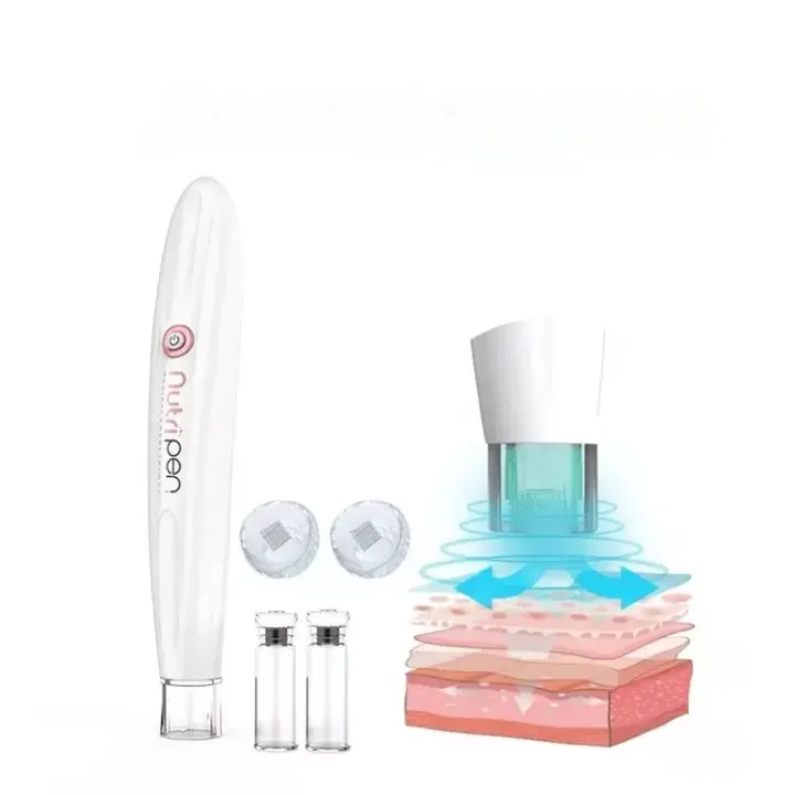 Dr. Pen Hydra Pen H2 Microneedling Pen - Micro Needling Pen para esencia Importación Aplicador automático de suero Hydra pen - Increíble herramienta de cuidado de la piel para uso personal en el hogar - 1