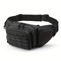 Riñonera multifunción de nailon para hombre, bolsa de cintura deportiva ligera y duradera para correr, ciclismo y montañismo - details 3