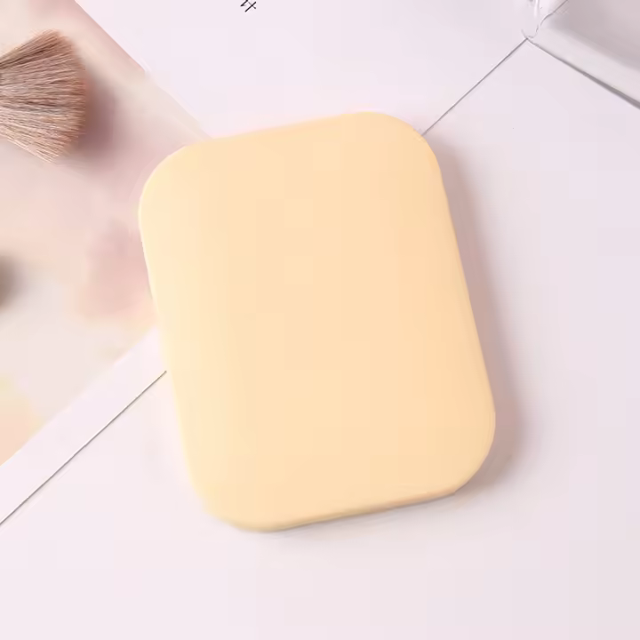 Pequeño Espejo Y Peine De Moda Portátil Plegable Para Niñas Herramientas De Maquillaje Espejo De Vestíbulo Con Peine - 1
