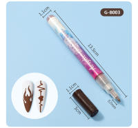 Lápiz de dibujo para arte de uñas, esmalte de Gel único, grafiti de belleza, decoración impermeable, pintura acrílica, delineador de fácil secado, herramienta de manicura - details 7