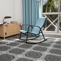 Mecedor de Patio, Resistente a la Intemperie, Ligero, Sillón Relax para Interior, Exterior(Azul, 3PC) - details 13