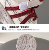 Zapatos deportivos de malla hueca, versátiles, casuales y a la moda para estudiantes, primavera 2025, niños y niñas, estilo "dad shoes" - details 4