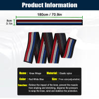Sports Elastic Compression Knee Bandages Brace Wrap Crossfit Leg Support Strap for Gym Sports Weightlifting Squats Training - details 8