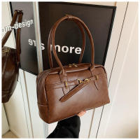 Bolso "Hombro de Mujer 2025" |   Retro grande |   Almohada estilo Boston. |   Bolso de hombro elegante para oficina y vida. |    "De mujer | | | | - details 9