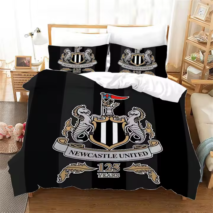 Juego de Ropa de Cama de Lujo Duvet Cover de Castillo N-New-C para Cama Doble - 1