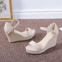 Sandalias de Plataforma para Mujer 2025 Punta Abierta, Tacones Altos, Hebillas en el Tobillo, Moda de Zapatos - details 6