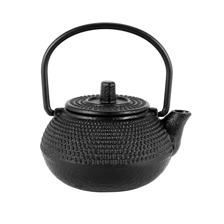Tetera de hierro fundido de estilo japonés, 50ml, viene + colador, tetera - 1