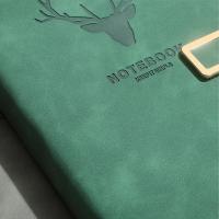 Cuaderno Vintage de cuero A5 con cubierta de cuaderno, cubierta suave personalizada y marcapáginas, perfecto para negocios, reuniones - details 9