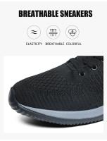 Zapatos informales ligeros para hombre, tenis informales, ligeros, cómodos, con malla transpirable - details 1