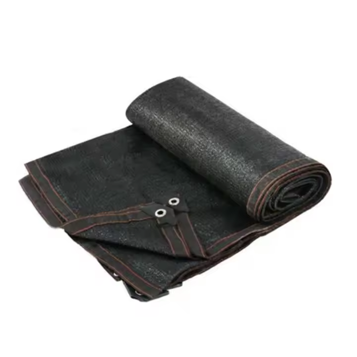 Malla de Sombra HDPE Anti-UV Negro Ideal para Patio, Jardín, Estable, Kennel - 1
