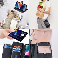 Funda magnética de cuero PU, funda con tapa, Reno 5 Pro 5G, cuerda colgante multifuncional - details 2