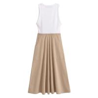 Vestido de verano de retales para mujer, ropa elegante, cómoda, moda urbana, juvenil, 2024 - details 14