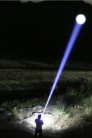Linterna táctica L de alta potencia, recargable por USB, luz fuerte, resistente al agua, potente lámpara superbrillante para s - details 16