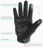 SUOMY-guantes de motociclismo de verano, guantes de Motocross con pantalla táctil, para deportes al aire libre, carcasa de fibra de carbono, guantes protectores para Moto, transpirables - details 9