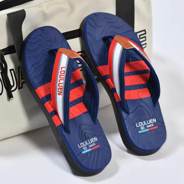 Nuevas Zapatillas de Playa para Hombres Sandalias de Moda Coreana Personalizadas - 1