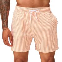 Bañador para hombre, pantalones cortos de baño, pantalones cortos, traje de baño con cordón y bolsillos, natación, surf, playa, deportes acuáticos - details 0
