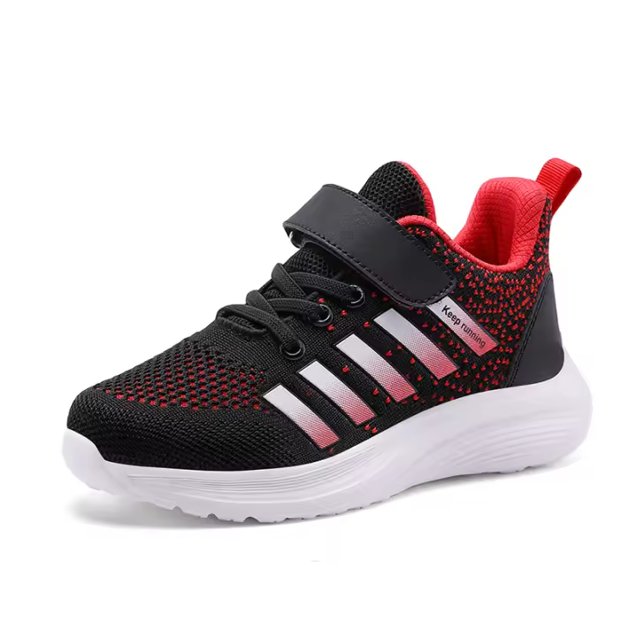 Cordones de Zapatillas Deportivas Antideslizantes para Niños Ligeros para Gimnasio, Cómodos para Correr al Aire Libre Para Niños y Niñas - 1
