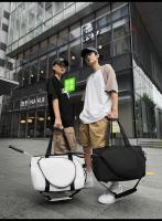 Combi-Bolsa para raqueta de Tenis, raqueta padel, bádminton aqueta, Unisex Adulto, Negro/Blanco - details 11