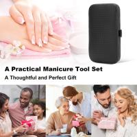 Set de Manicura de Acero Inoxidable Profesional de 7 Piezas Cortaúñas de Uñas, Kit de Pedicura, Tijeras de Uñas, Cuidado de Uñas, Herramienta de Grooming para Uñas - details 3