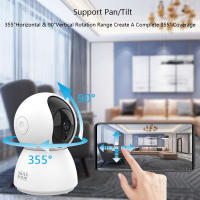 Cámara IP WiFi Inteligente Mini Tuya 4MP 2K con Seguimiento Automático de Humanos para Hogar Aplicación de Vigilancia Inalámbrica Interior CCTV Monitor para Bebés y Mascotas Visión Nocturna Infrarroja - details 8