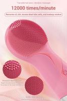 Cepillo de limpieza eléctrica 3D de silicona, 7 niveles, resistente al agua, removedor de maquillaje y espinillas, limpieza de poros, cuidado de la piel Facial, carga USB - details 9