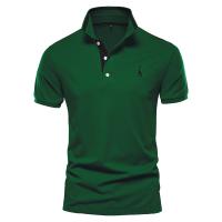 polos hombre manga corta ropa hombre día del padre Polos de algodón para hombre Polos de manga corta con bordado de jirafa para hombre Polos de diseño de marca de alta calidad Ropa para hombre - details 12