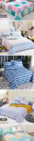 Sábanas esmeriladas gruesas para dormitorio de estudiantes, sábanas de cama esmeriladas, sábanas de edredón de una pieza - details 6