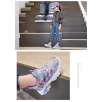 Zapatillas de deporte ligeras para niñas, zapatos de tenis deportivos transpirables, zapatillas de gimnasio para niños, entrenadores antideslizantes - details 15