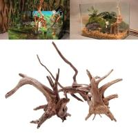 Decoración de Árbol de Tronco Natural Adorno de Acuario de Peces y Reptiles - details 5