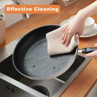 Toalla de algodón, paño de cocina suave y absorbente, trapos para platos de cocina, panal, toalla de lavado de cara transpirable, paño de limpieza del hogar, paño de lavado - details 3