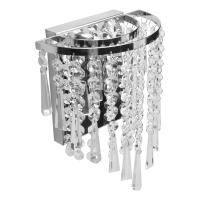 Lámpara de pared de cristal moderna, sala de estar candelabro cromado para, baño, decoración de iluminación interior del hogar - details 1