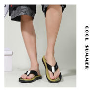 Nuevas sandalias de hombre tipo chanclas con pinza, antideslizantes, casuales, para la playa, frescas para usar al aire libre. - details 19