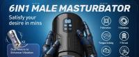 Leten-masturbador masculino giratorio telescópico automático, taza para lamer, masturbación vibratoria, mamada, coño, Juguetes sexuales para adultos para hombres - details 0