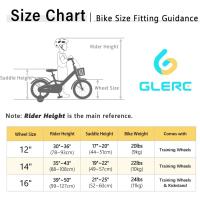 Bicicleta de 12, 14 y 16 pulgadas para niños y niñas de 3 a 8 años con canasta y estabilizadores - details 4