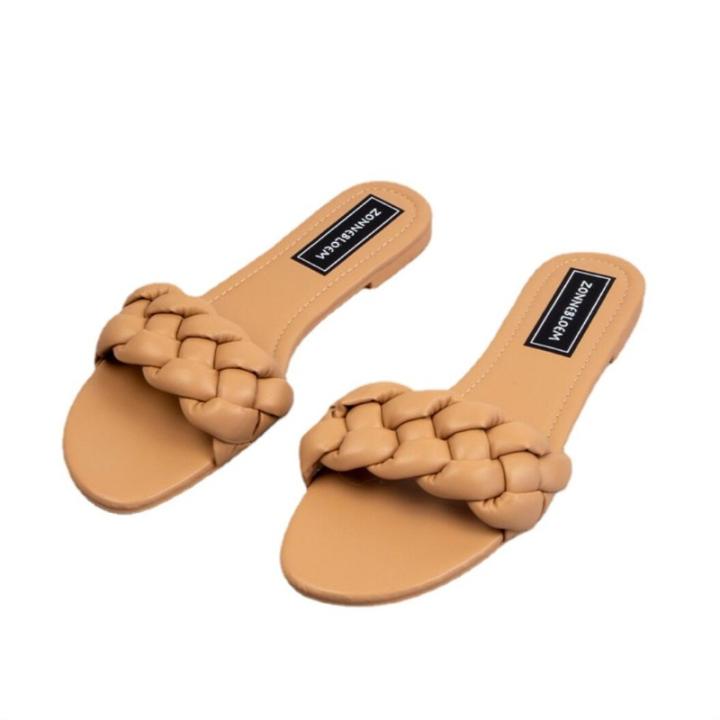 MICHAEL KORS Sandalias Planas De Mujer CASUAL MK SLIDE 785 WHITE GOLD