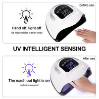 Lámpara LED UV de 320W Secador de Esmalte de Uñas Profesional con Pantalla Táctil - details 6