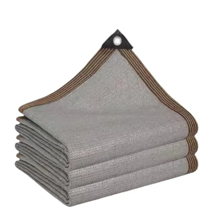 Red de sombreado rectangular para huertos, invernaderos, construcción y balcones, duradera y transpirable, 90% - 1