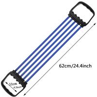 Conjunto de entrenamiento de cuerpo completo: expansor de pecho con 5 bandas de resistencia extraíbles para flexiones de Pilates y entrenamiento muscular - Fortalecer - details 1