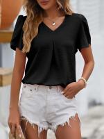 Camisa y blusa de verano para mujer, Tops femeninos Vintage sencillos y baratos con estilo, económicos con informal juvenil elegante M Xxl - details 12
