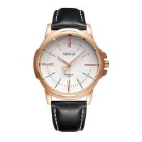 Reloj de Cuarzo Premium para Hombres YAZOLE Nuevo Reloj de Vestir de Cuero - details 4