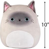 Peluche de Gato Siamés Felton Kellytoy con Licencia Oficial Suave y Suave 10 Pulgadas - details 0