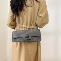 Bolso de hombro de color contrastante para axila, personalizado, sencillo, con textura informal, novedad de 2024 - details 21