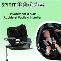 Giratoria de 360 grados °   (40-150 cm) - Silla de auto para niños de 0 a 36 kg - Fijaciones Isofix - desde el nacimiento hasta los 12 años - details 3