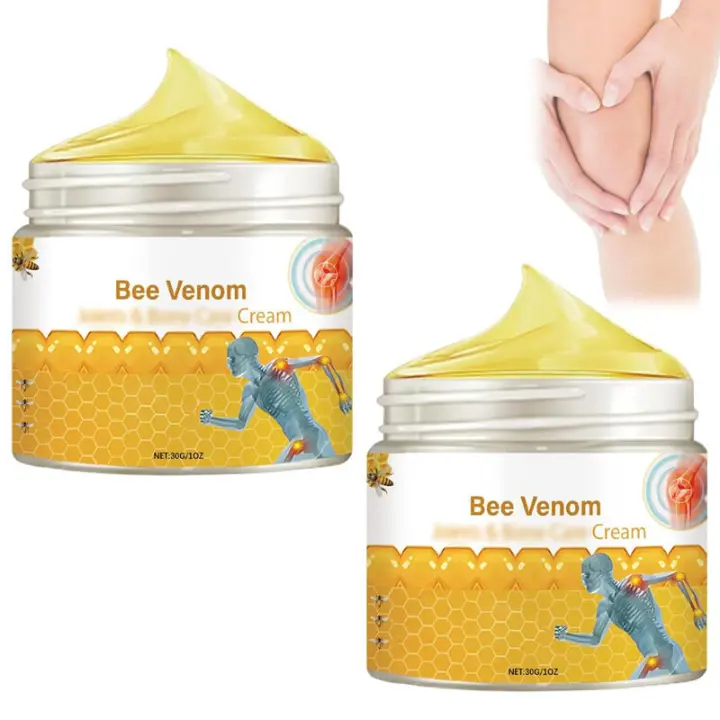 OSFRIAGE Gel, Crema de Abeja, Crema para Articulaciones y Huesos con Veneno de Abeja para Espalda, Rodilla, Manos, Cuello, Pies -30ML (2PCS) - 1