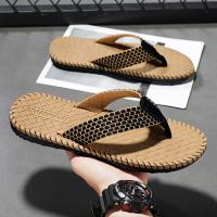 Chanclas de hombre de verano antideslizantes, zapatillas frescas casuales, tendencia ligera, calzado para exteriores, zapatos de playa, zapatillas para hombre - details 8