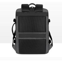 Mochila de viaje clásica para hombre, morral de negocios expandible con USB, bolsa de gran capacidad para ordenador portátil, impermeable, a la moda - details 17